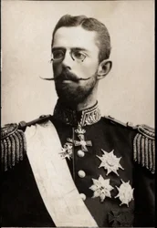Portrait of Prince Gustaf of Sweden (1858-1950)